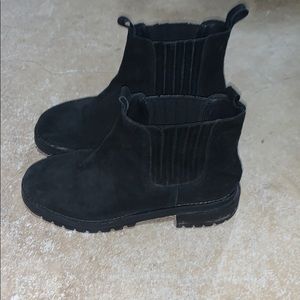 Jeffrey Campbell Black Ankle Booties